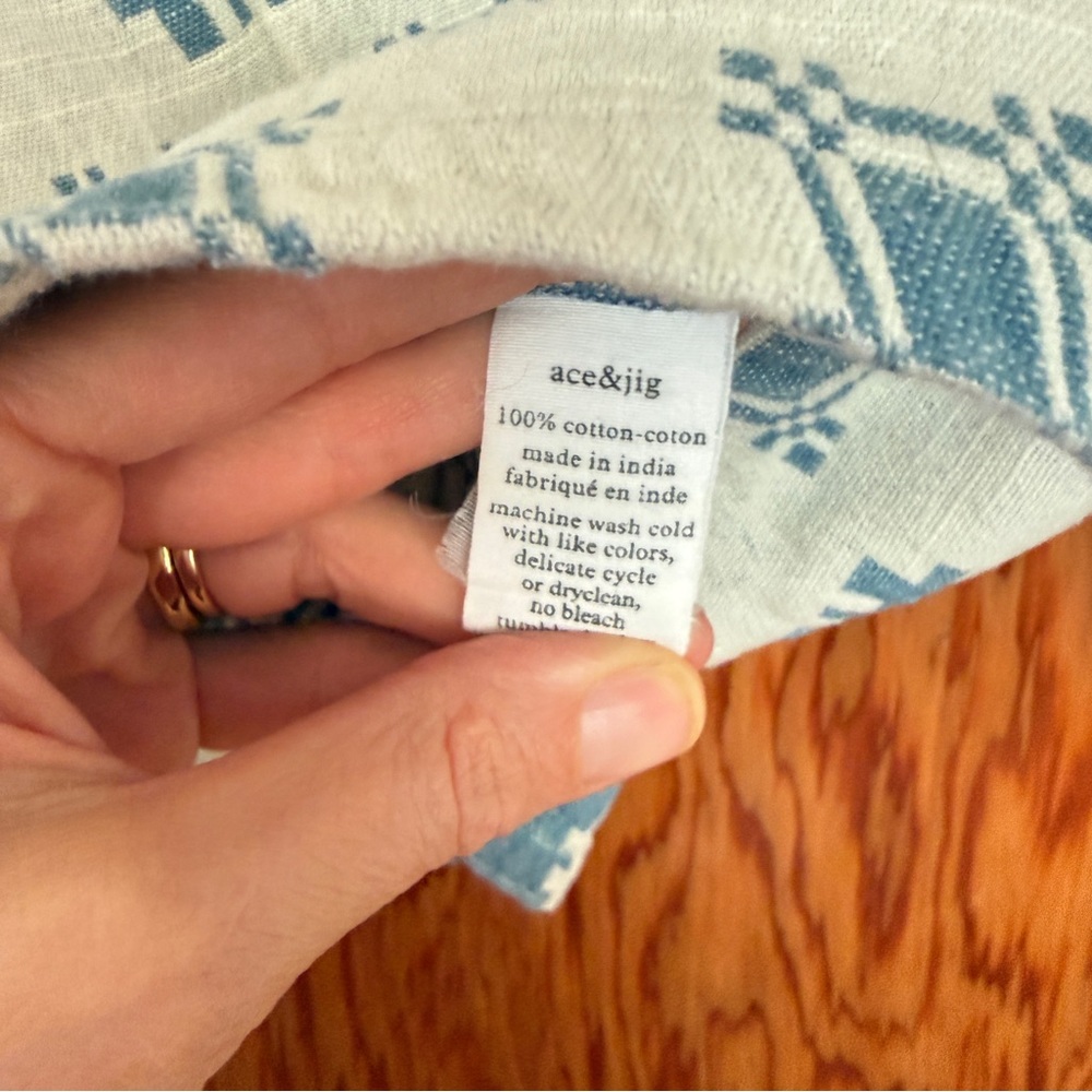 Ace & Jig Denim Mosaic top - Picture 4 of 4